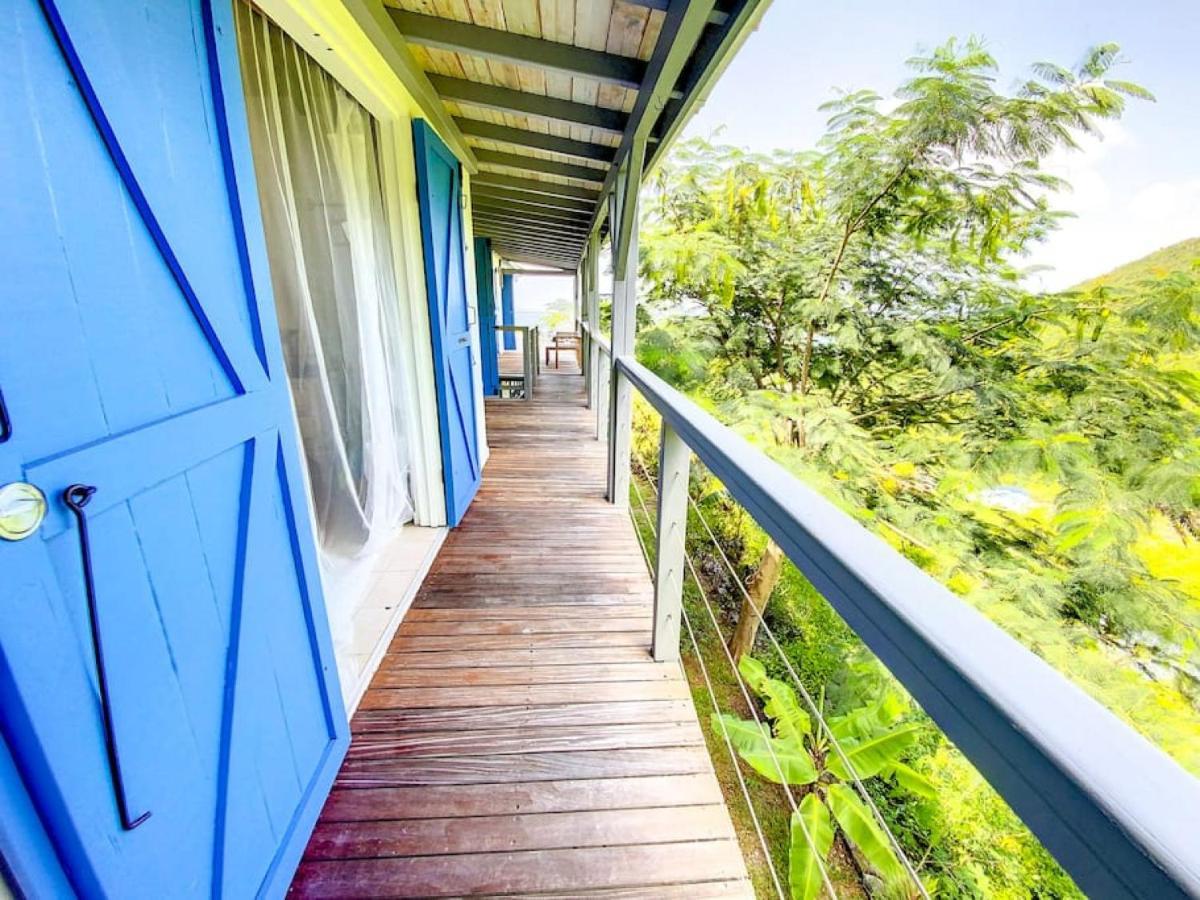 Aquamarine, Private Room In Villa Casa Blue Pool Sea View Koolbaai エクステリア 写真