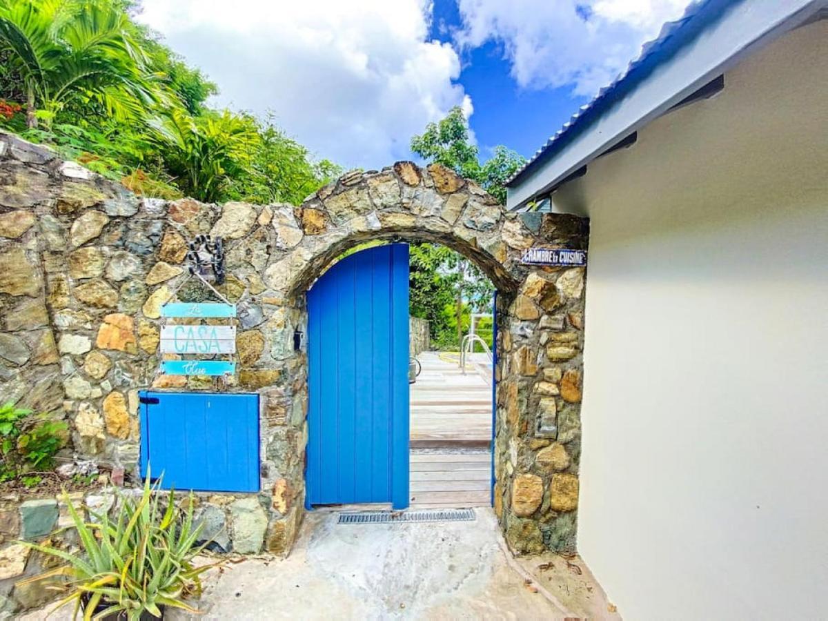 Aquamarine, Private Room In Villa Casa Blue Pool Sea View Koolbaai エクステリア 写真