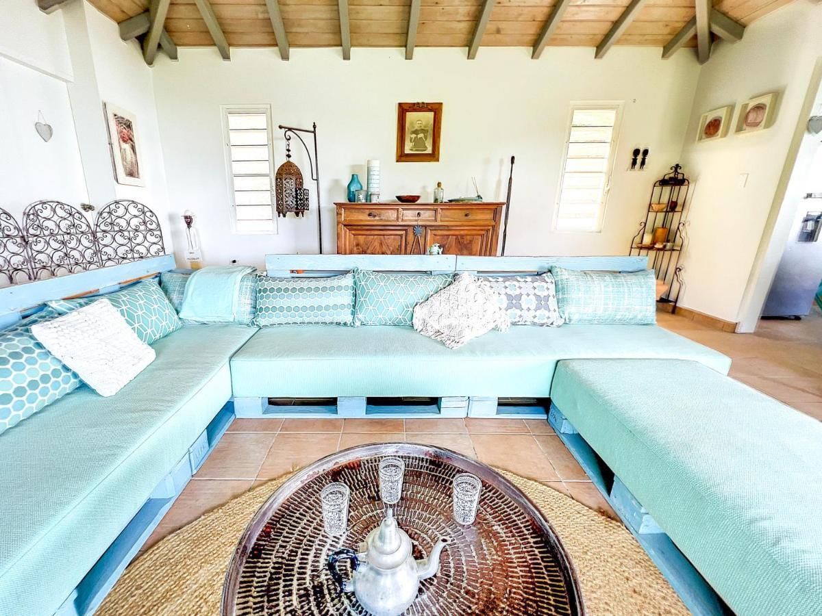 Aquamarine, Private Room In Villa Casa Blue Pool Sea View Koolbaai エクステリア 写真