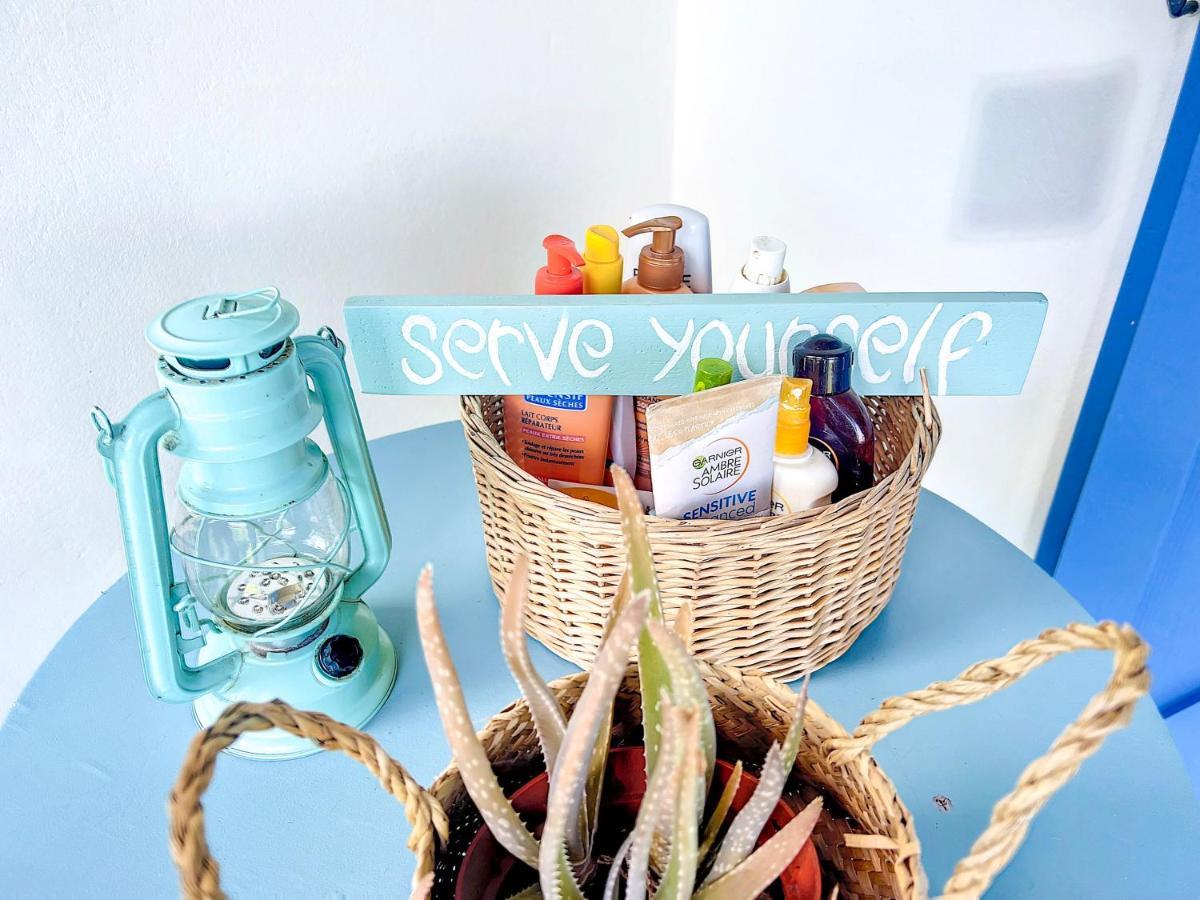 Aquamarine, Private Room In Villa Casa Blue Pool Sea View Koolbaai エクステリア 写真